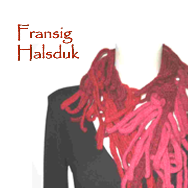 Fransig halsduk